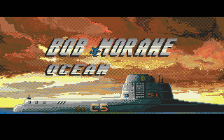 Bob Morane Oceans 1 title screen for Atari ST
